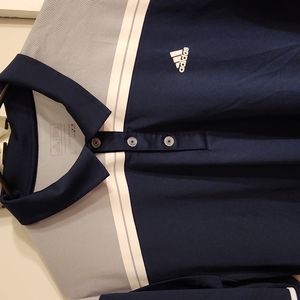 Adidas short sleeve collared polo shirt
